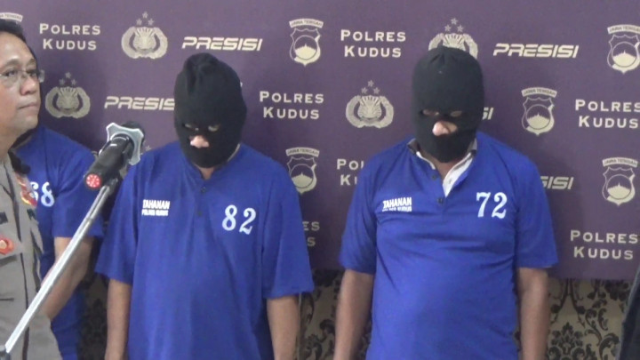 Terekam CCTV, Komplotan Maling Spesialis Rumah Kosong di Kudus Dibekuk Polisi