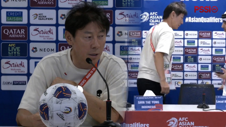 Kesel Abis! Shin Tae-yong Tolak Jabat Tangan dengan Ofisial Bahrain