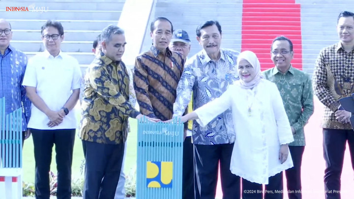 Presiden Jokowi Resmikan Istana Negara Ibu Kota Nusantara