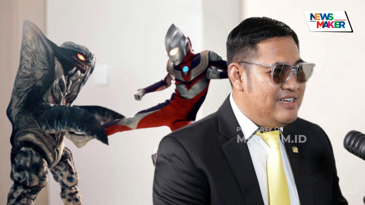 Ini Alasan Jamaludin Malik Berkostum Ultraman di Pelantikan DPR