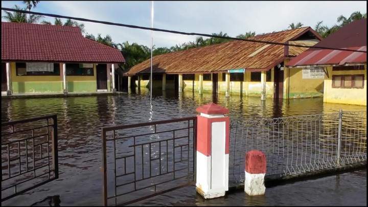 Akibat Banjir, Sebagian Sekolah di Aceh Singkil Di Liburkan Untuk Sementara