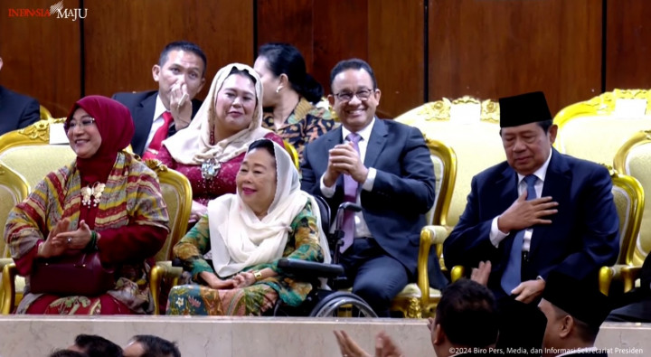 Potret Kehadiran Tokoh Bangsa di Pelantikan Presiden dan Wapres 2024-2029