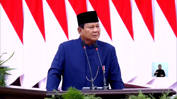 Pidato Perdana, Presiden Prabowo Soroti Soal Kemiskinan