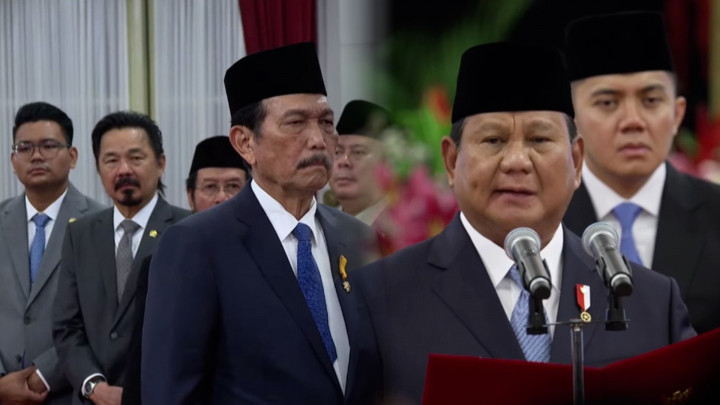 Masuk Kabinet, Luhut Dilantik Jadi Ketua Dewan Ekonomi Nasional