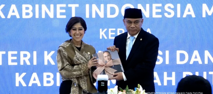 Sertijab Menkominfo Kepada Menteri Komunikasi dan Digital