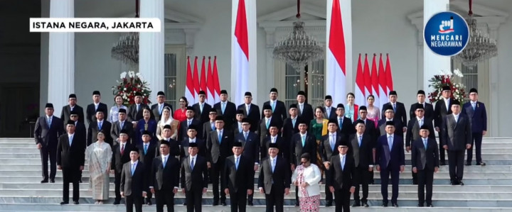Momen Foto Bersama Wakil Menteri Kabinet Merah Putih 2024-2029