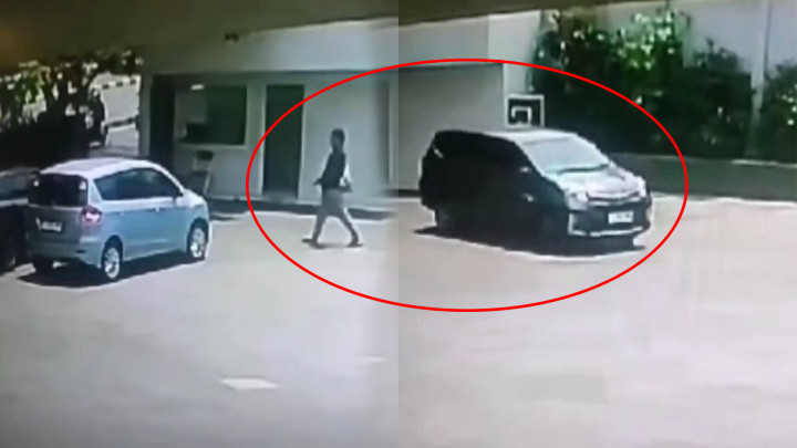 Waspada! Aksi Pencurian Mobil di Parkiran Masjid di Bandung Terekam CCTV