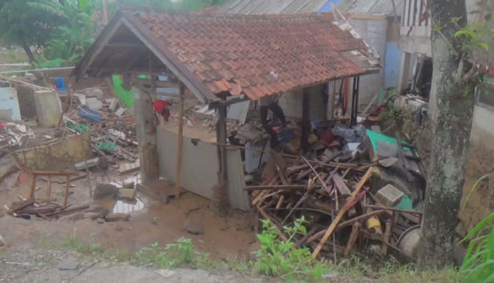 Puluhan Rumah di Banjaran Rusak Pasca Diterjang Banjir