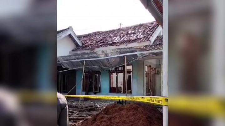 Pemilik ke Luar Negeri, Rumah di Sumenep Meledak Akibat Petasan