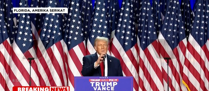 Donald Trump Menang Pilpres AS, Terpilih Jadi Presiden ke-47