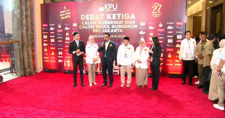 Ada Barongsai hingga Ondel-ondel, RK-Suswono Tiba Jelang Debat Pilgub DKI