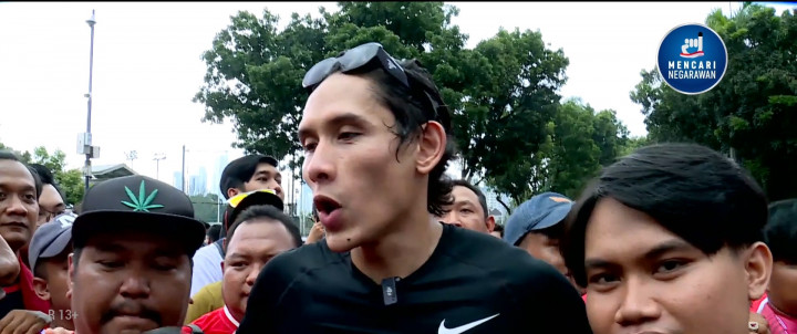 Antusias Pendukung Timnas Jelang Pertandingan Indonesia Vs Arab