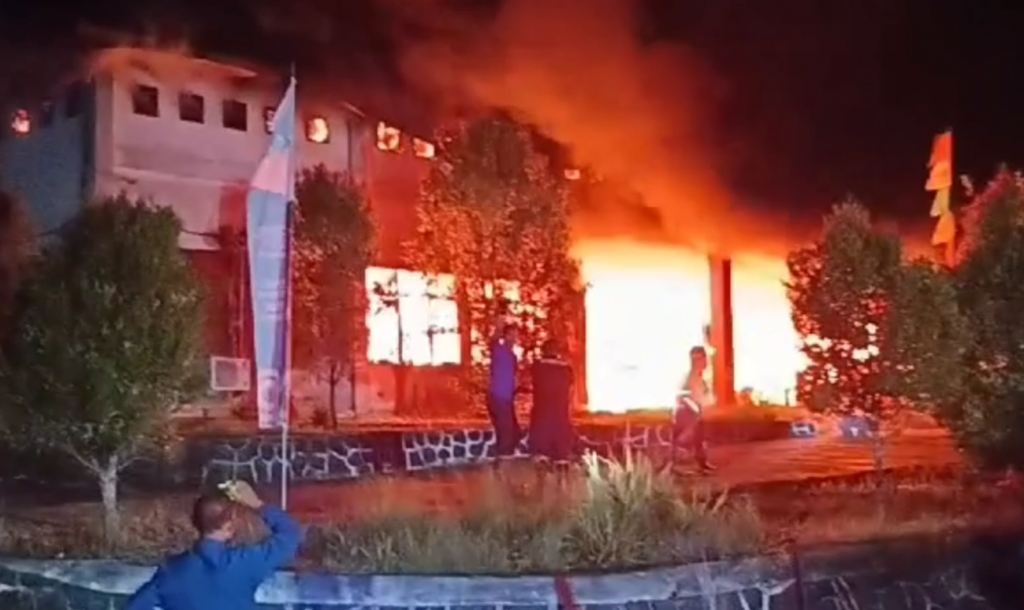 Gudang Farmasi RSUD MTH Djaman Habis Terbakar