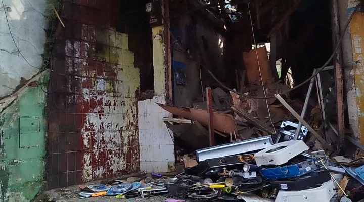 Tabung Gas Meledak di Bandung, Ruko Hancur dan 2 Orang Alami Luka