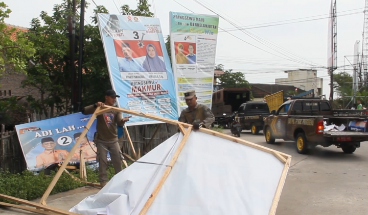 Jelang Pilkada Serentak 2024, Bawaslu Tertibkan APK