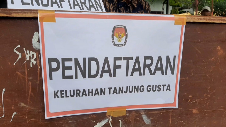 Pasca Banjir, TPS Helvetia Medan Gelar Coblos Ulang