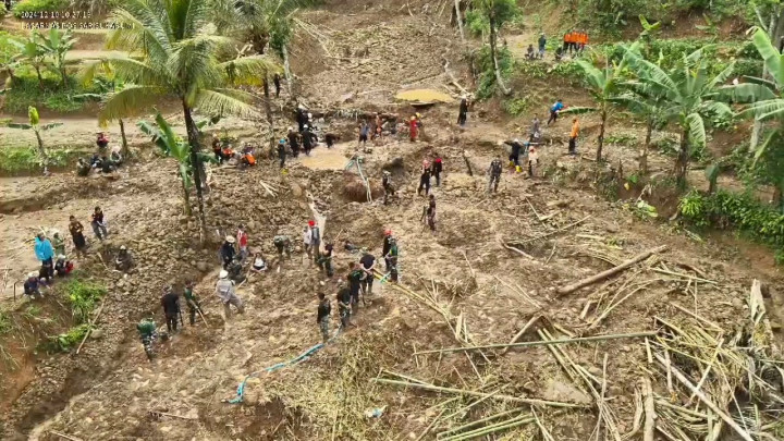 Operasi SAR Pencarian Korban Longsor Sukabumi Resmi Ditutup