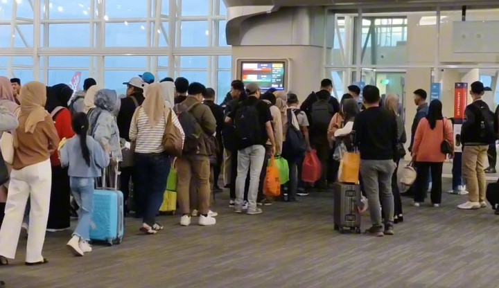 Penumpang Bandara Sultan Hasanuddin Naik Jelang Libur Nataru
