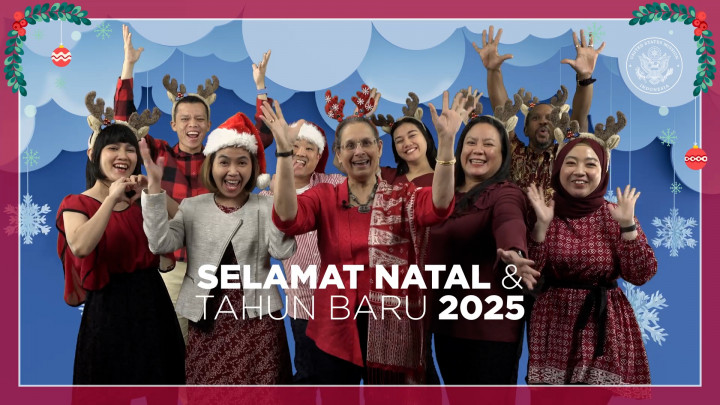 Ucapan Selamat Natal dan Tahun Baru 2025 dari Dubes AS untuk Indonesia