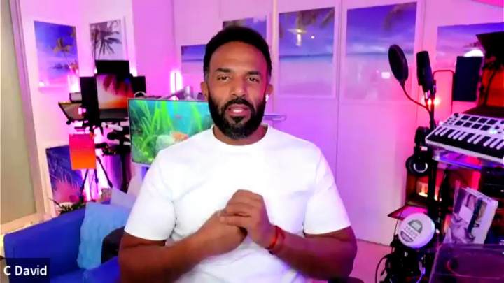 Ini Pesan Craig David untuk Penggemar Indonesia