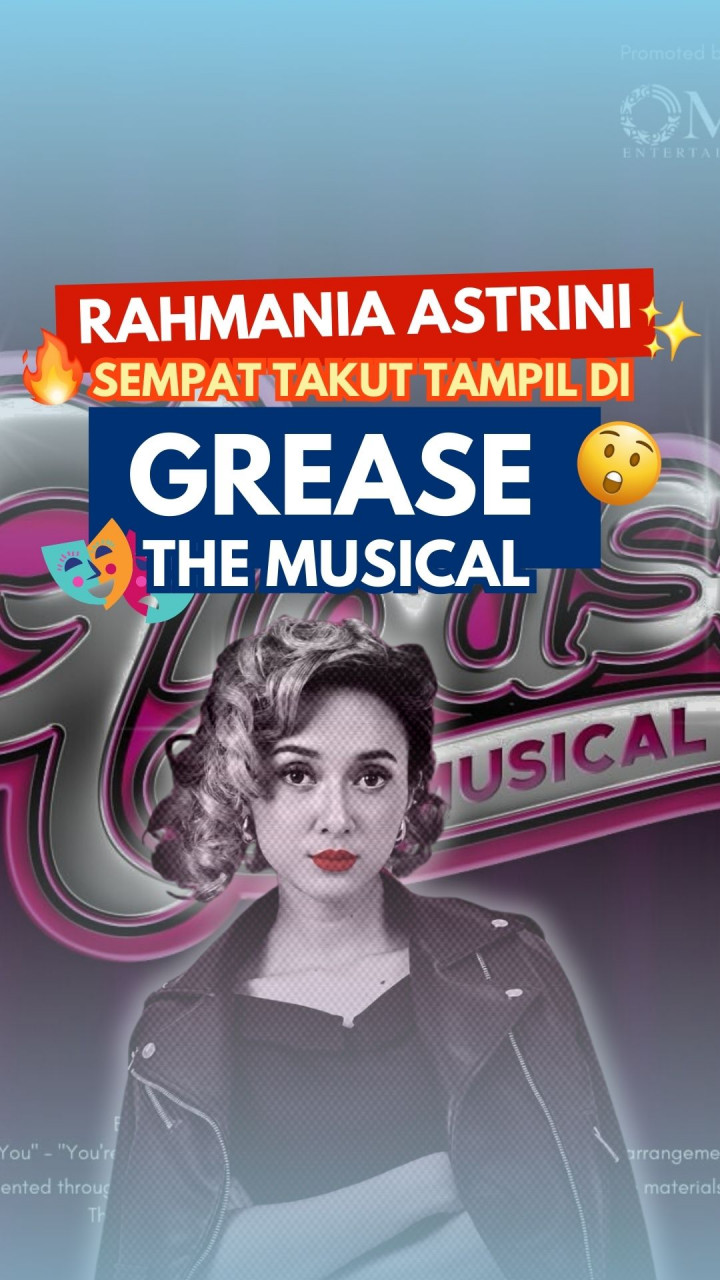 Rahmania Astrini Sempat Takut Tampil di Grease the Musical
