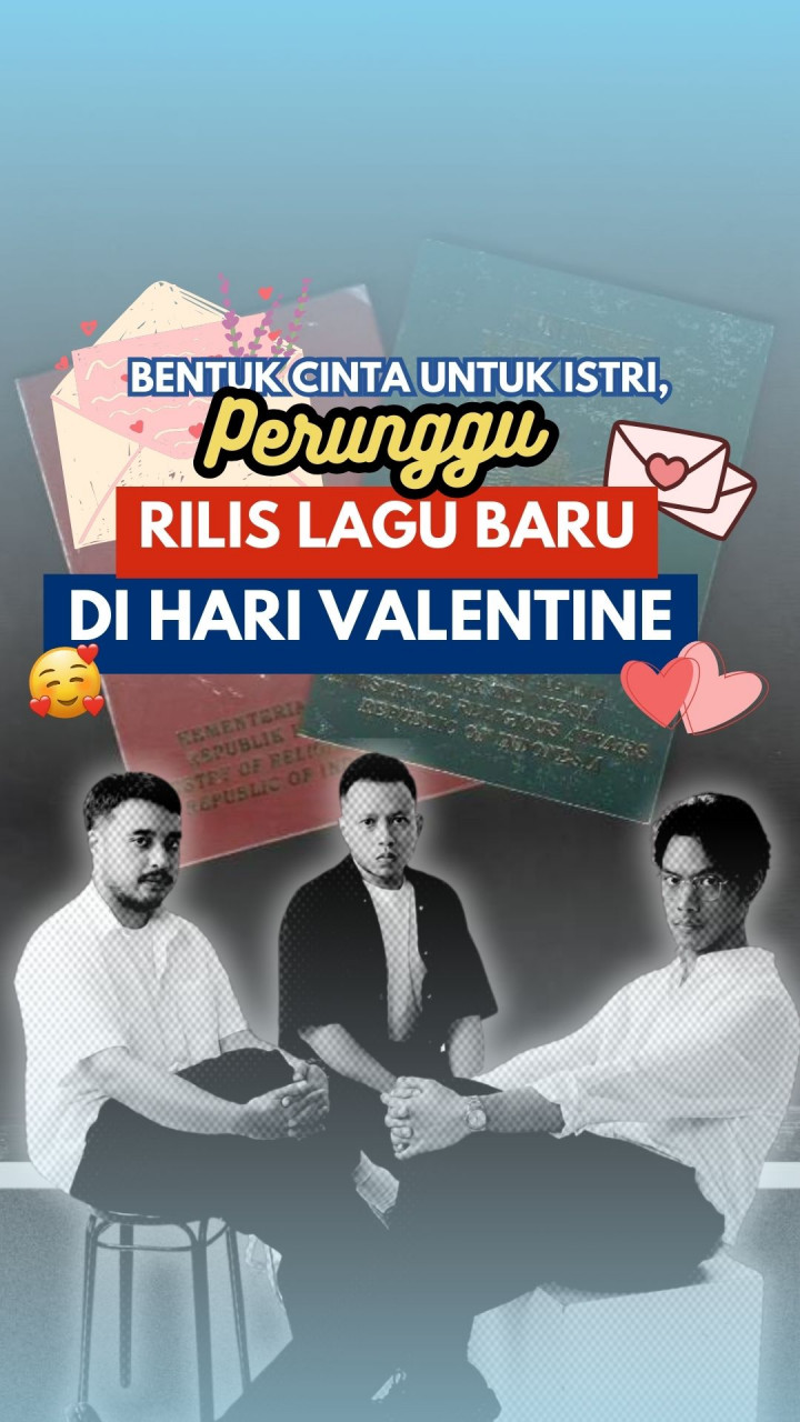 Bentuk Cinta untuk Istri, Perunggu Rilis Lagu Baru di Hari Valentine