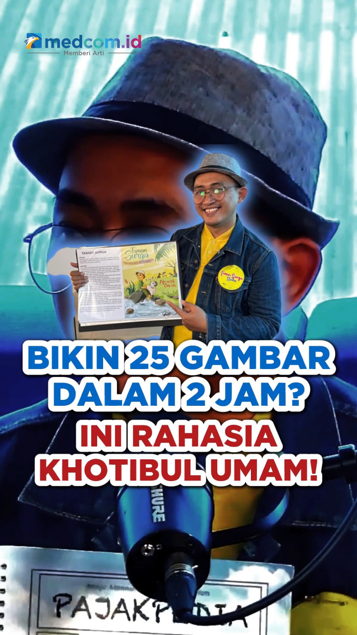Bikin 25 Gambar dalam 2 Jam? Ini Rahasia Khotibul Umam!