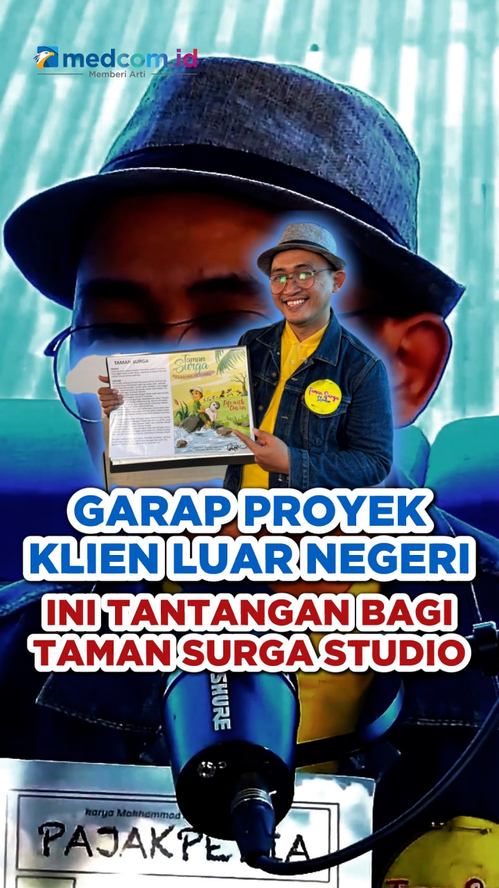 Garap Proyek Klien Luar Negeri, Ini Tantangan Bagi Taman Surga Studio