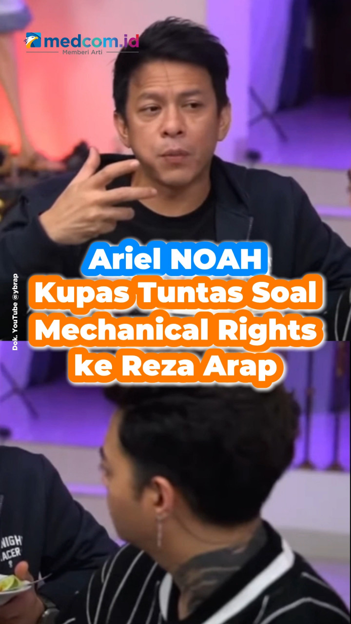 Ariel NOAH Kupas Tuntas Soal Mechanical Rights ke Reza Arap