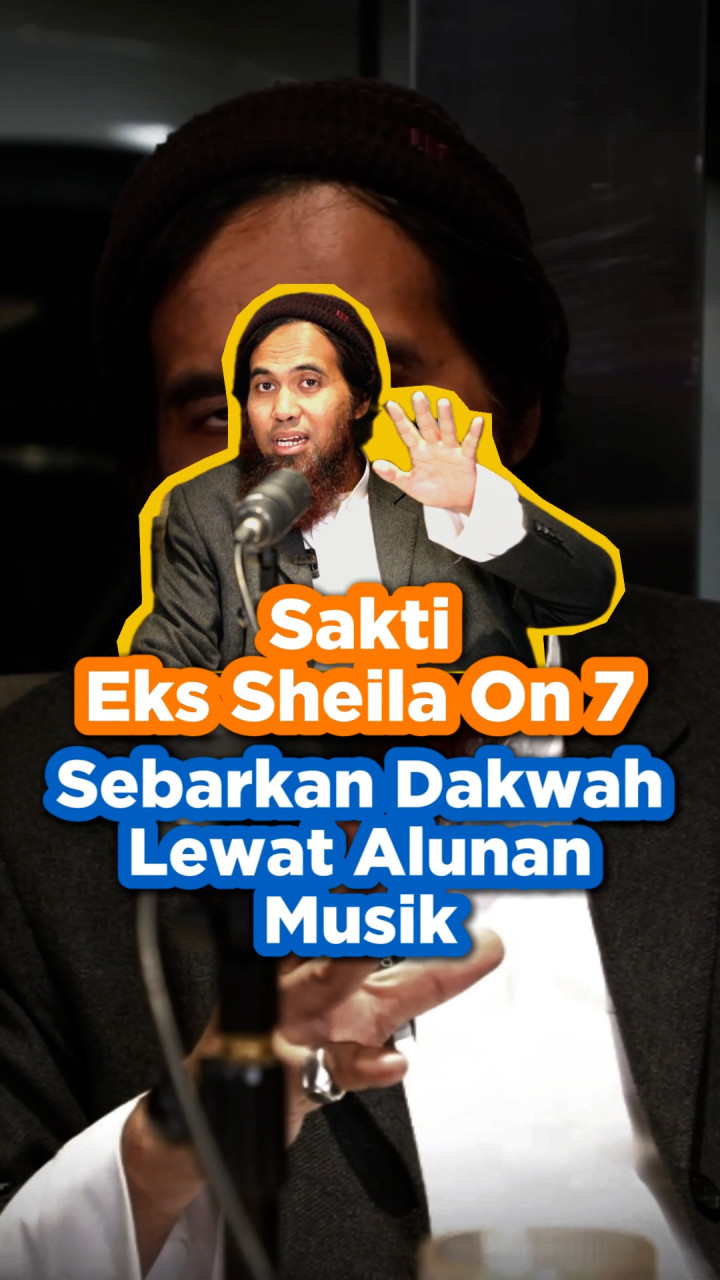 Sakti Eks Sheila On 7 Sebarkan Dakwah Lewat Alunan Musik