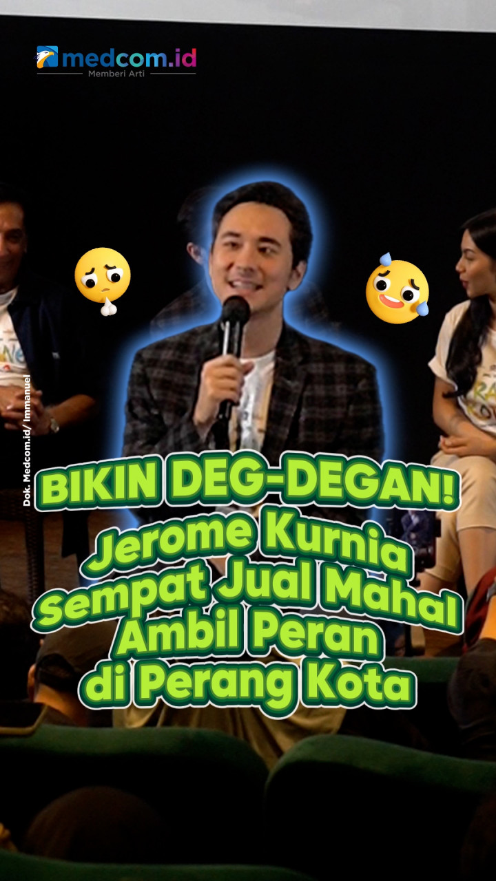 Bikin Deg-degan! Jerome Kurnia Sempat Jual Mahal Ambil Peran di Perang Kota