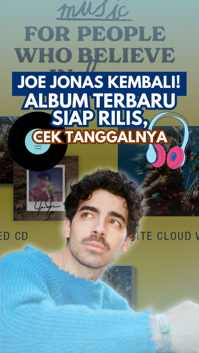 Joe Jonas Kembali! Album Terbaru Siap Rilis, Cek Tanggalnya