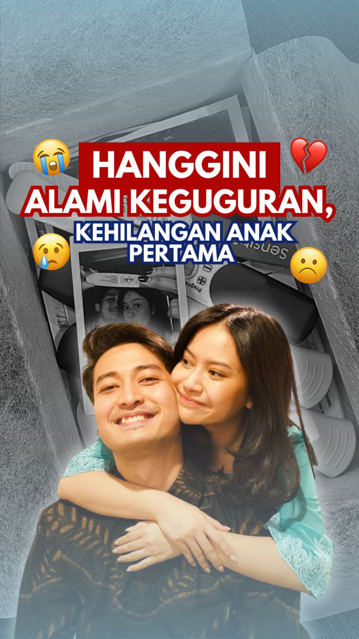 Hanggini Alami Keguguran, Kehilangan Anak Pertama