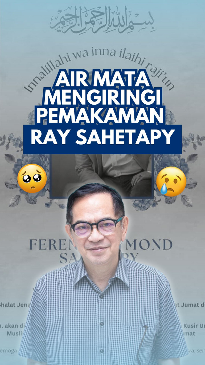 Air Mata Mengiringi Pemakaman Ray Sahetapy