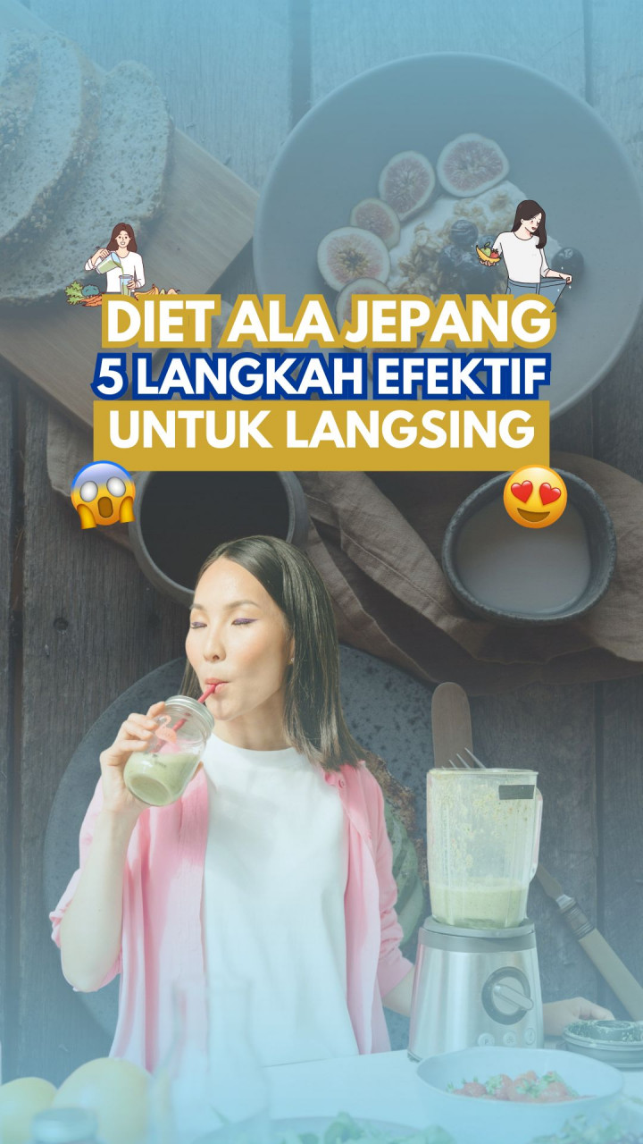 Diet Ala Jepang 5 Langkah Efektif untuk Langsing