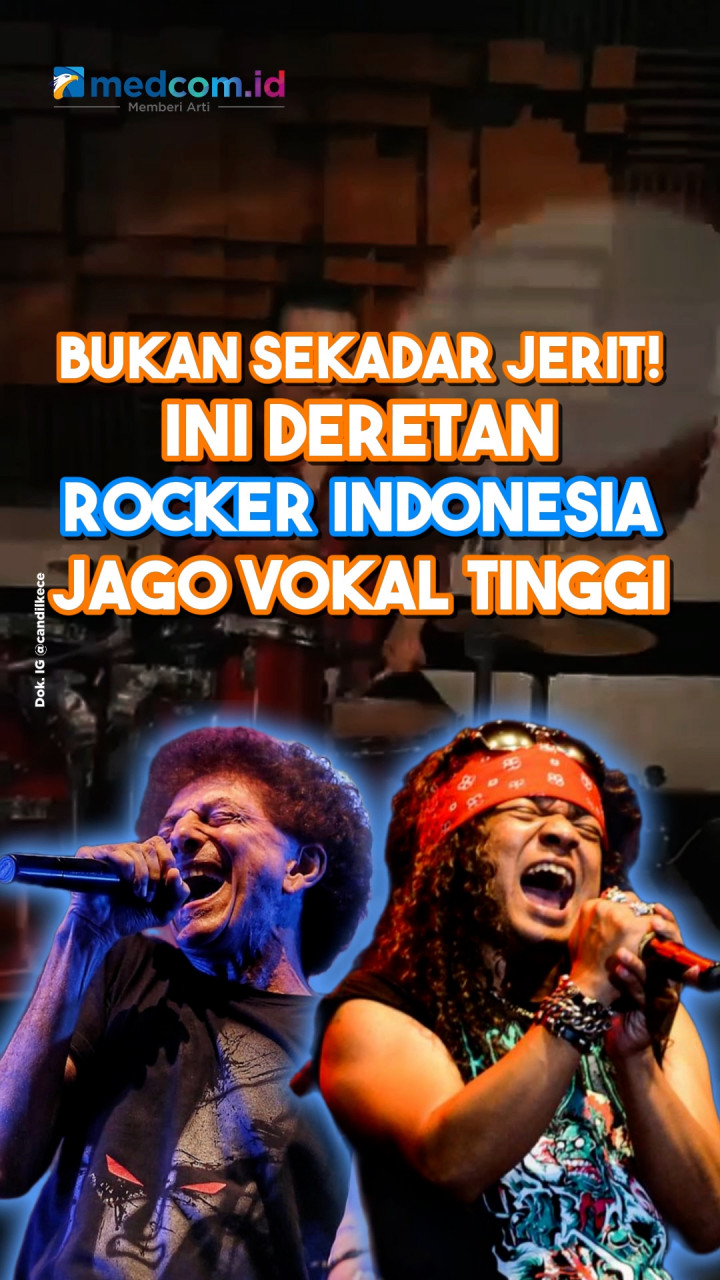 Bukan Sekadar Jerit! Ini Rocker Indonesia Jago Vokal Tinggi