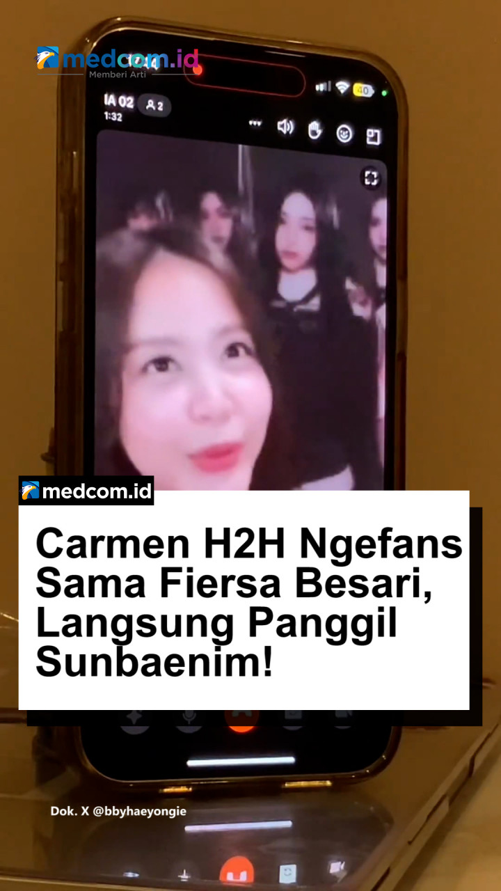 Carmen H2H Ngefans Berat Fiersa Besari, Langsung Panggil Sunbaenim!