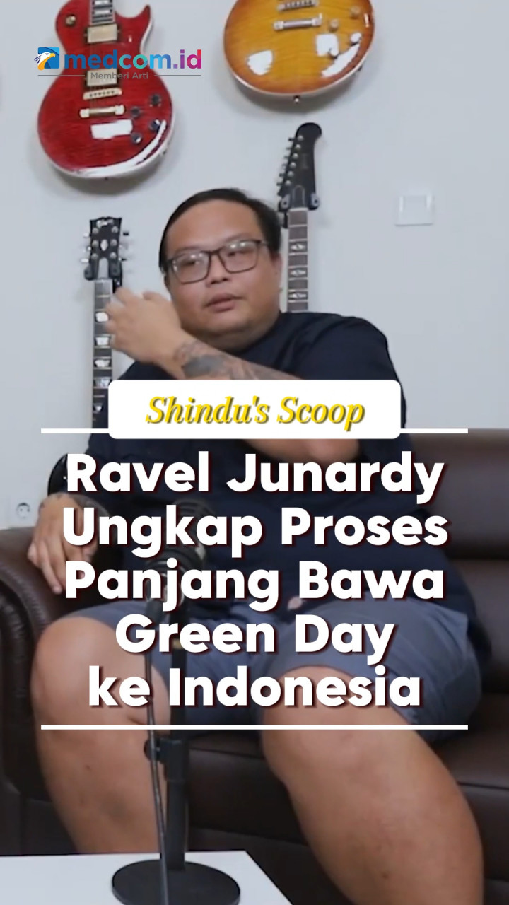 Ravel Ungkap Proses Panjang Bawa Green Day ke Indonesia