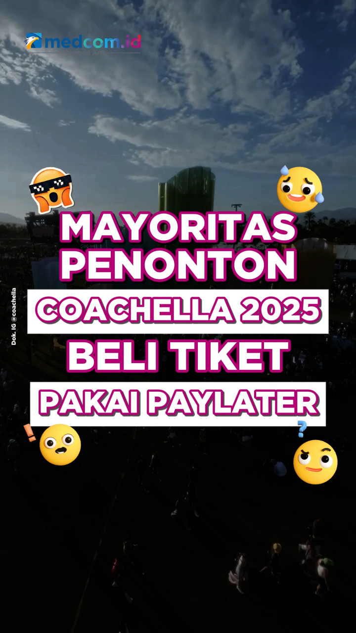Mayoritas Penonton Coachella 2025 Beli Tiket Pakai Paylater