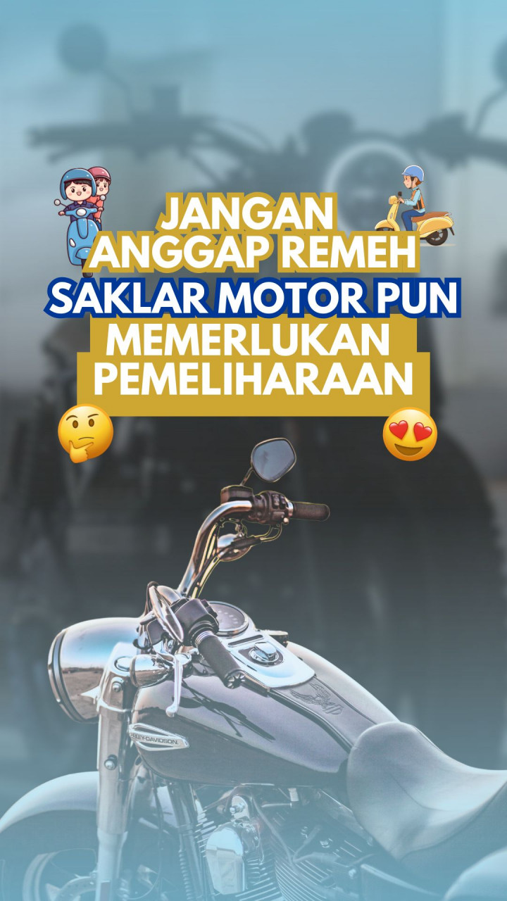 Jangan Anggap Remeh, Saklar Motor Pun Memerlukan Pemeliharaan