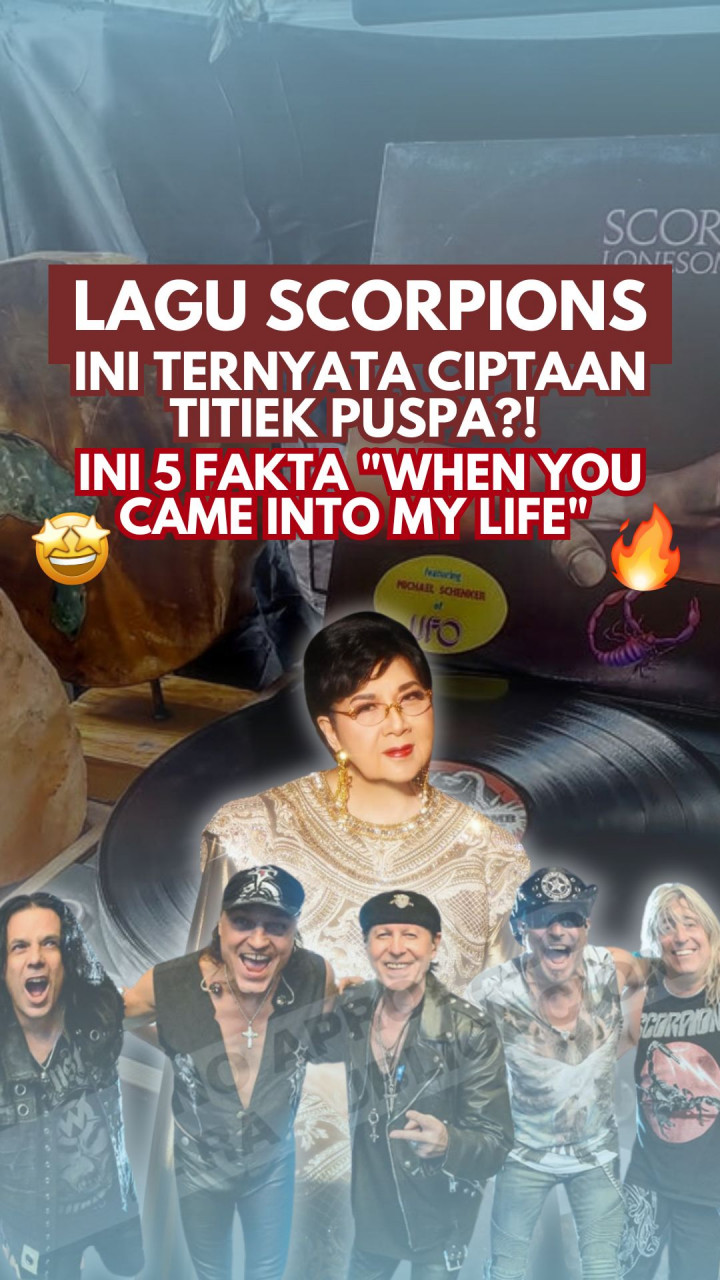 Lagu Scorpions Ini Ternyata Ciptaan Titiek Puspa?! Ini 5 Fakta
