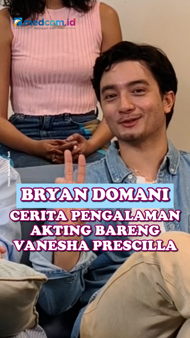 Bryan Domani Cerita Pengalaman Akting Bareng Vanesha Prescilla