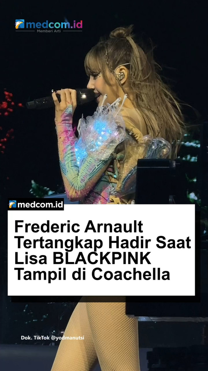 Frederic Arnault Tertangkap Hadir Saat Lisa BLACKPINK Tampil di Coachella