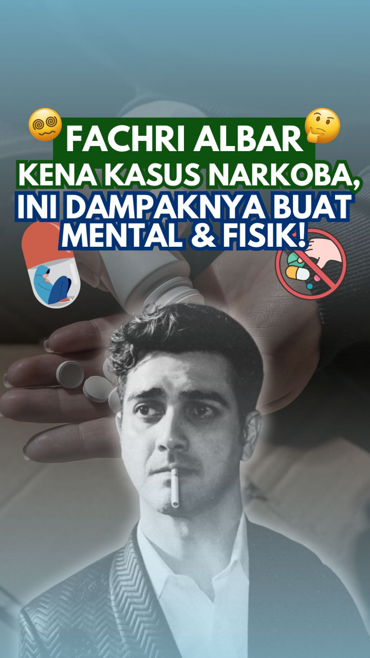 Fachri Albar Kena Kasus Narkoba, Ini Dampaknya Buat Mental & Fisik!