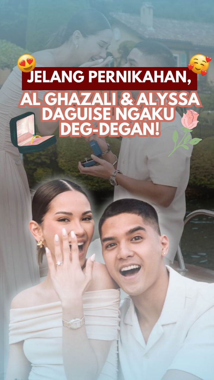 Jelang Pernikahan, Al Ghazali & Alyssa Daguise Ngaku Deg-degan!