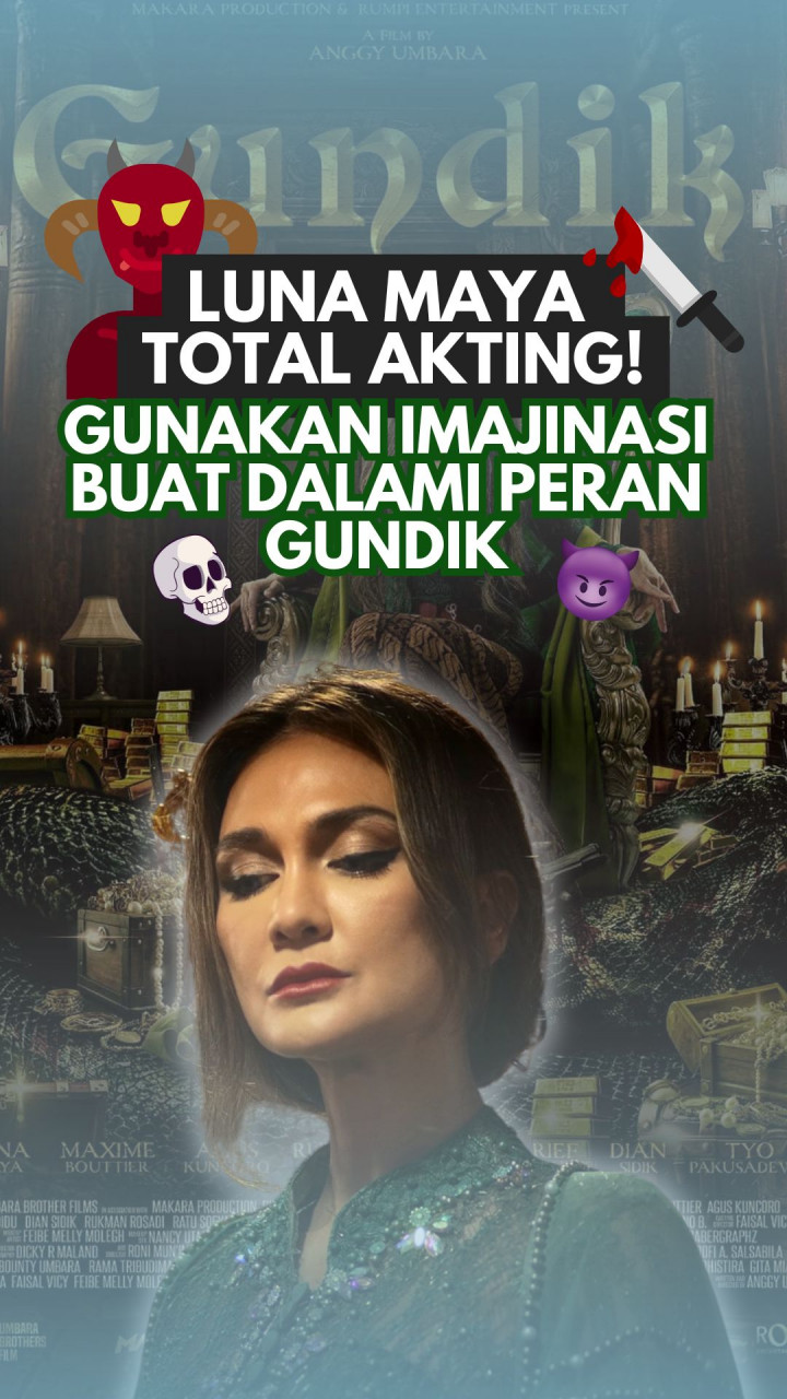 Luna Maya Total Akting! Gunakan Imajinasi Buat Dalami Peran Gundik