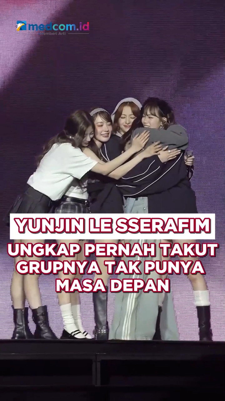 Yunjin LE SSERAFIM Ungkap Pernah Takut Grupnya Tak Punya Masa Depan