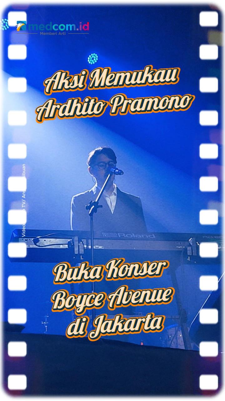 Aksi Memukau Ardhito Pramono Buka Konser Boyce Avenue di Jakarta