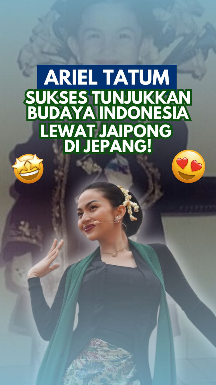 Ariel Tatum Sukses Tunjukkan Budaya Indonesia Lewat Jaipong Di Jepang!