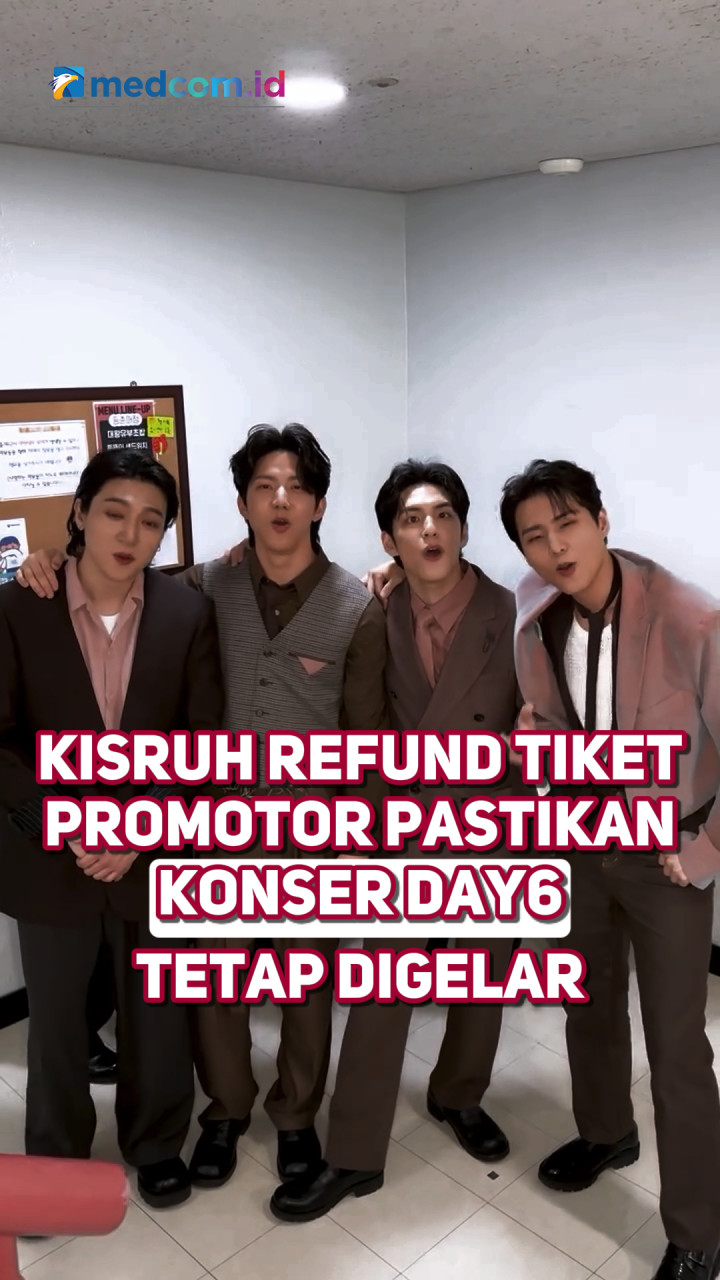 Kisruh Refund Tiket, Promotor Pastikan Konser DAY6 Tetap Digelar